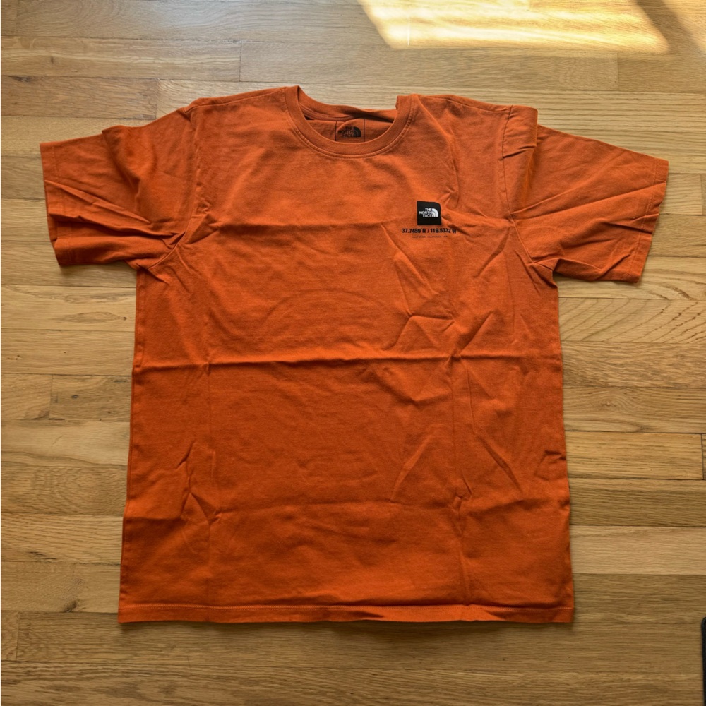 The North Face Bold Orange Short Sleeve Tee